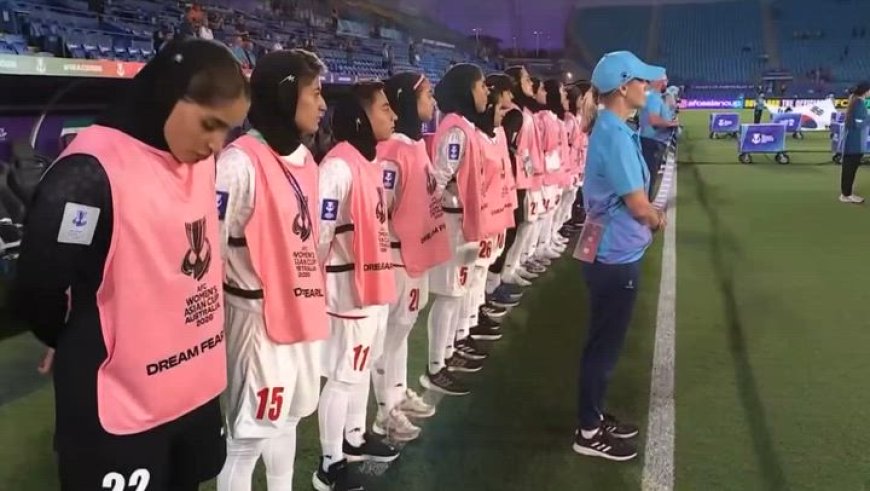 Iran’s women’s team decline to sing national anthem before Asian Cup tie