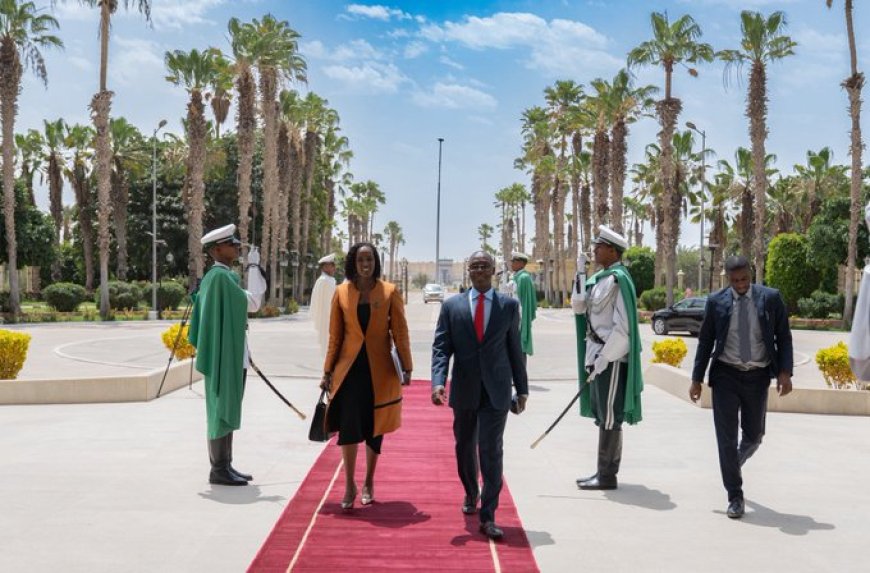 Rwanda Seeks Mauritania’s Backing for Mushikiwabo’s OIF Bid