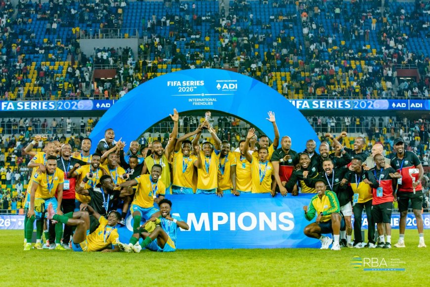 Rwanda’s Amavubi Beat Estonia to Win FIFA Series Final