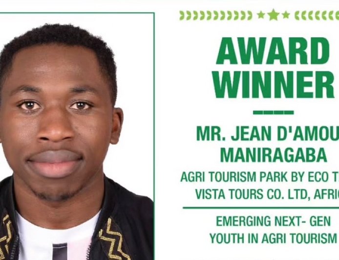 Rwandan Maniragaba awarded scholarship to Global  agritourism Conference in Scotland 2026