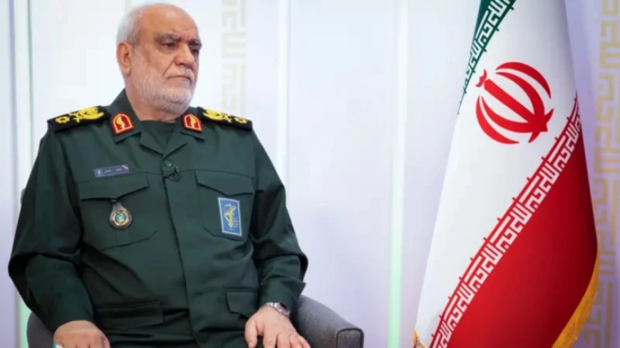 Head of Iranian Revolutionary Guards Intelligence Organisation Majid Khademi don die for US-Israeli strikes