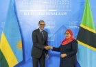 Kagame meets with Tanzania’s Suluhu