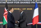 Macron arrives in Kenya ahead of Africa summit
