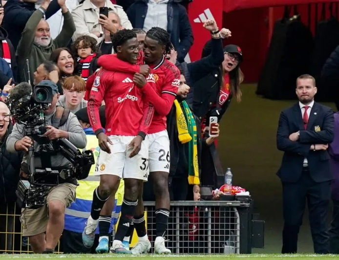 Manchester United seal Champions League return as Mainoo ends Liverpool comeback