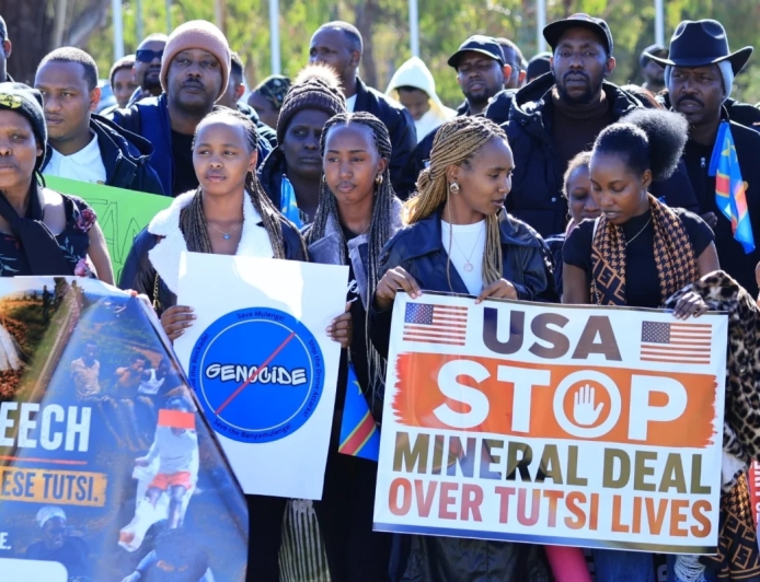 Banyamulenge Community Protests in Australia Over Violence in Eastern DR Congo