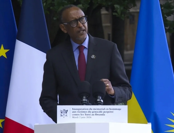 Kagame’s speech at inauguration of Genocide memorial in Paris