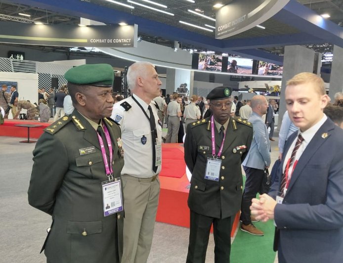 Gen. Nyakarundi Represents Rwanda at Major Global Defense Expo in France