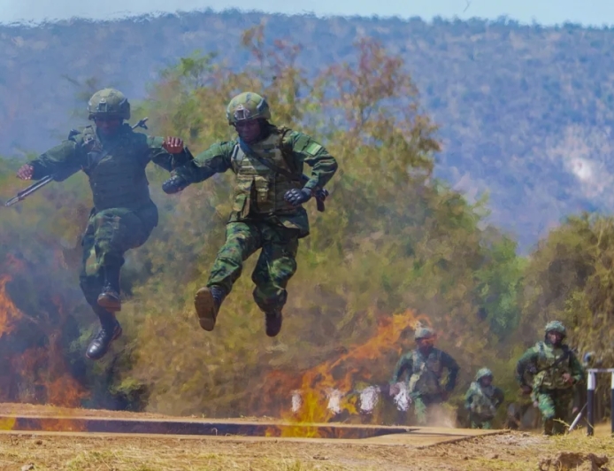 RDF Infantry Brigade completes advanced training at Nasho