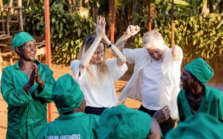 Angelina Jolie praises hails Rwandan women after Rwanda visit