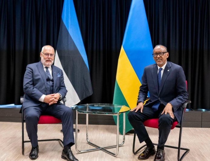 President Kagame, Estonian counterpart discuss ways to strengthen bilateral relations