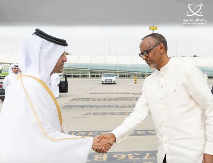 Kagame in Doha to pay last respects to Qatar’s former Emir