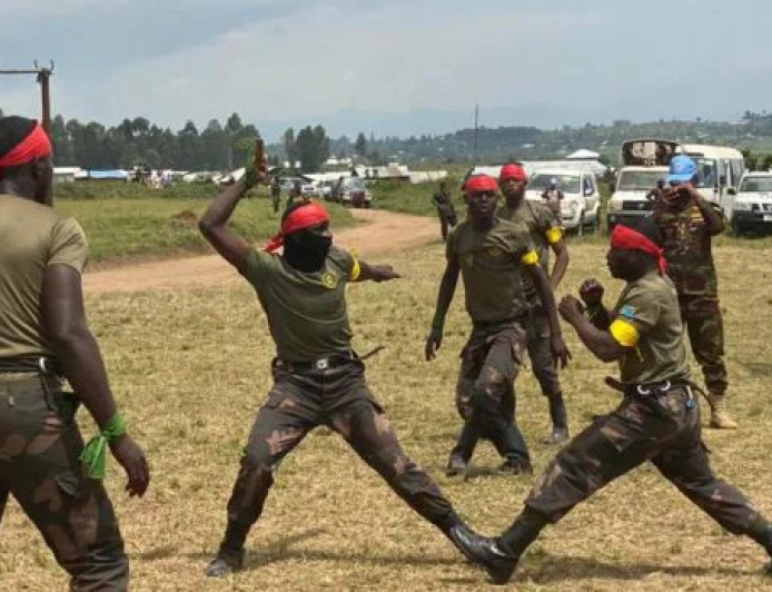 FARDC Soldiers Begin Jungle Warfare Training led MONUSCO