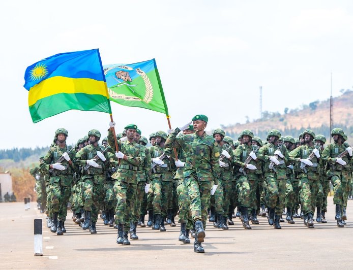 RDF Welcomes New Recruits Following Completion of Basic Military Training