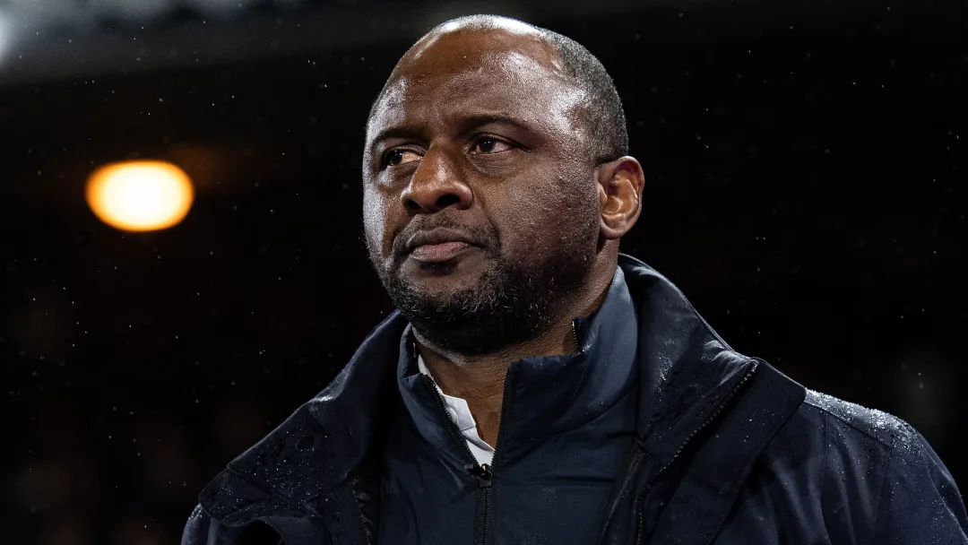 Patrick Vieira sacked by Crystal Palace