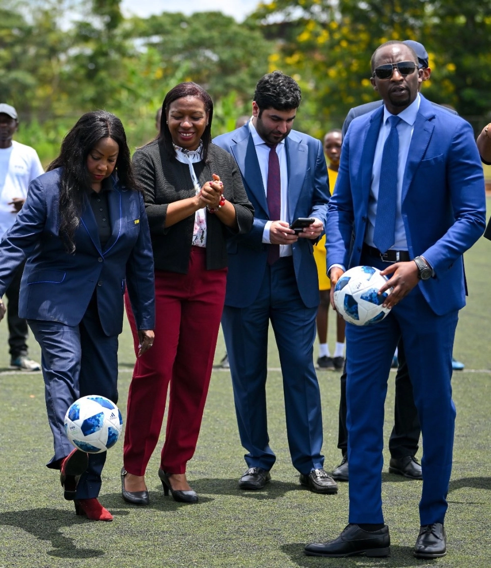 Rwanda welcomes FIFA Football for Schools Program