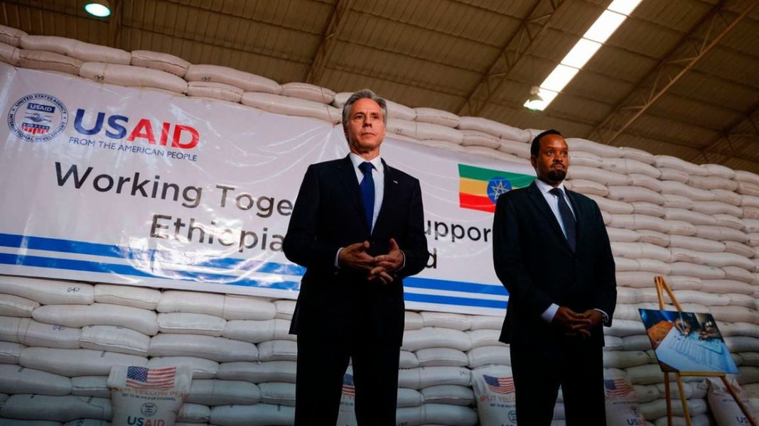 Antony Blinken announces $331M Ethiopia aid