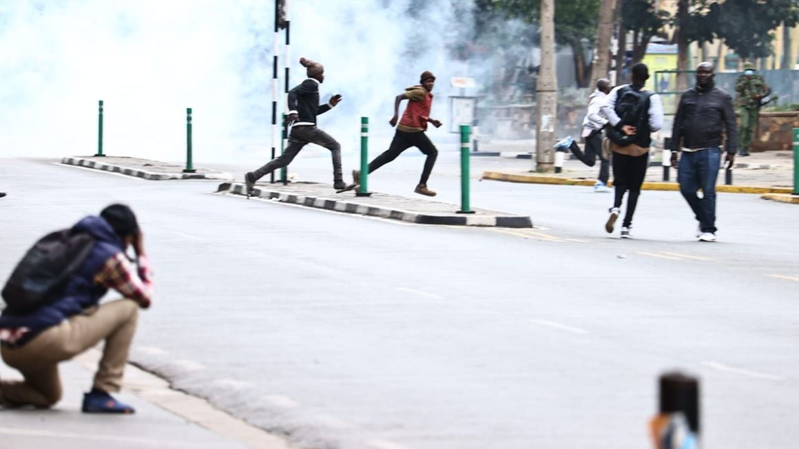 Tear gas, arrests as Kenya opposition stages protests