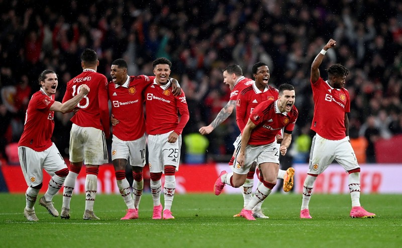 Man Utd reach FA Cup final after penalty shootout victory over Brighton