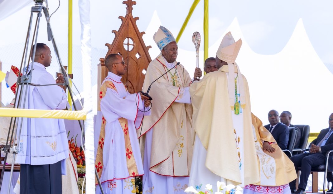 Balthazar Ntivuguruzwa ordained new Bishop of Kabgayi Diocese