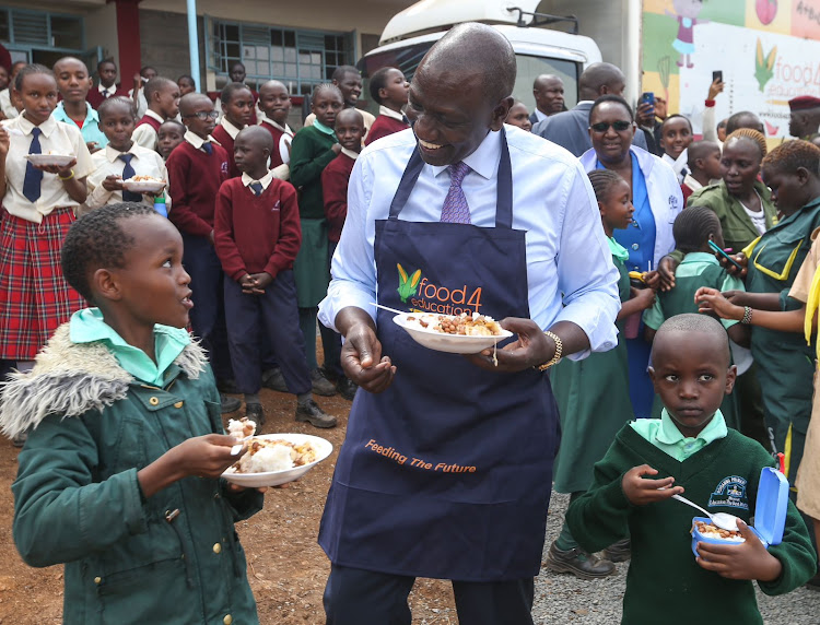 Kenya launches largest school feeding program