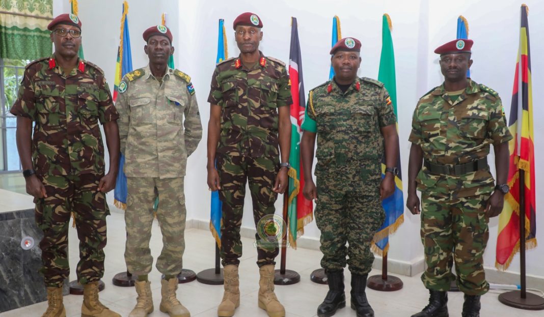 EACRF, contingent commanders discuss mandate