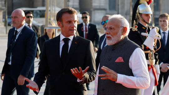 Narendra Modi and Macron commit to expand defense ties