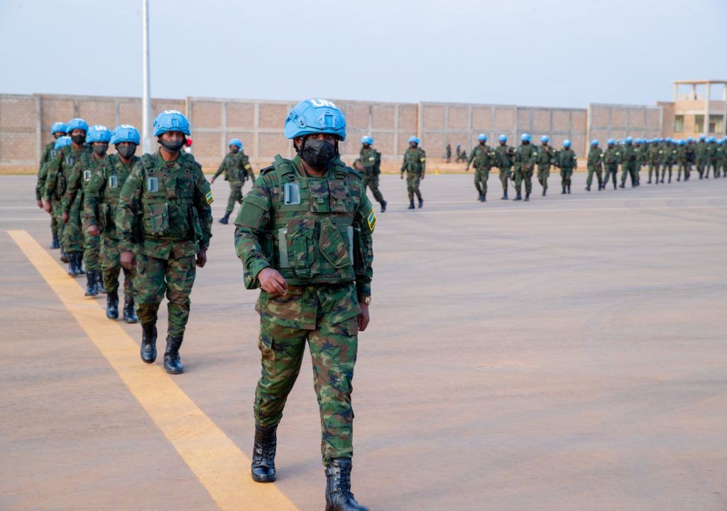 RDF grieves for the fallen peacekeeper