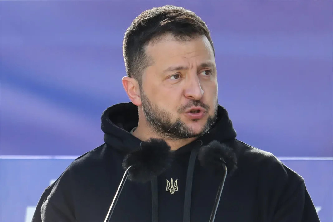 Mr Zelensky is in Vilnius for the summit