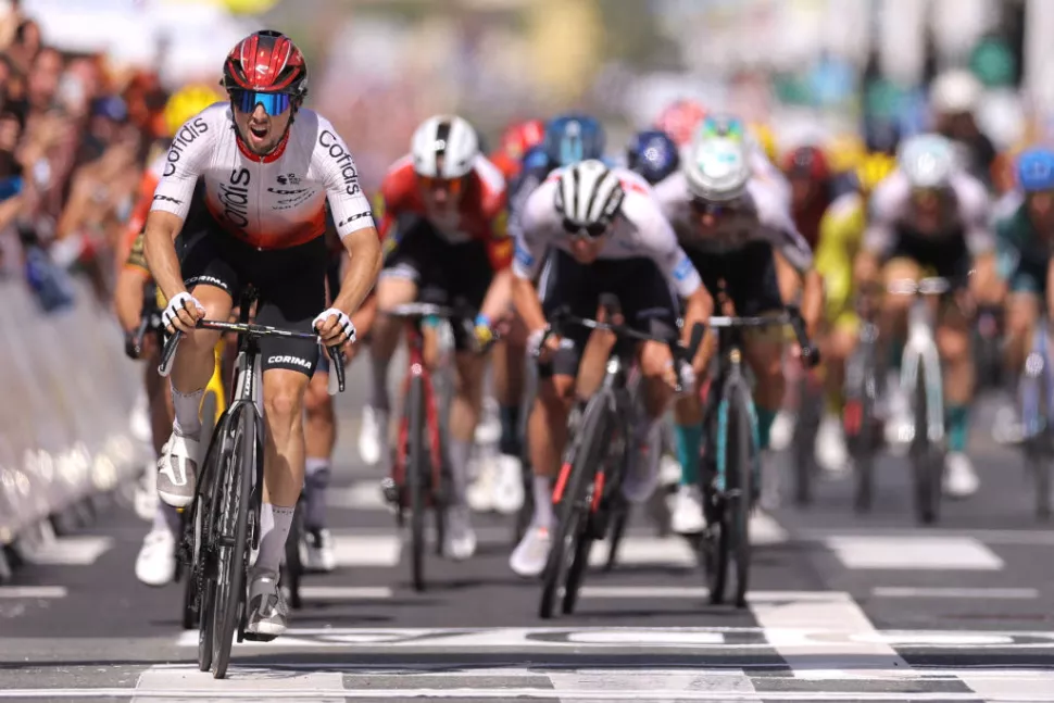 Tour de France: Victor Lafay gives Cofidis their first win since 2008 on stage 2