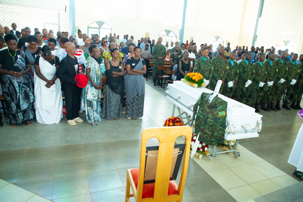 Rwandan peacekeeper laid to rest