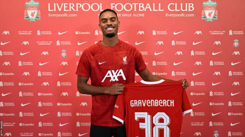 Ryan Gravenberch: Liverpool complete £34m signing of midfielder from Bayern Munich