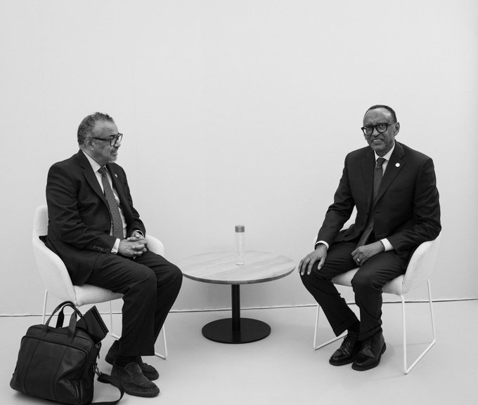 Francophonie 2024:President Kagame and WHO director-general strengthen partnership to combat Marburg Virus